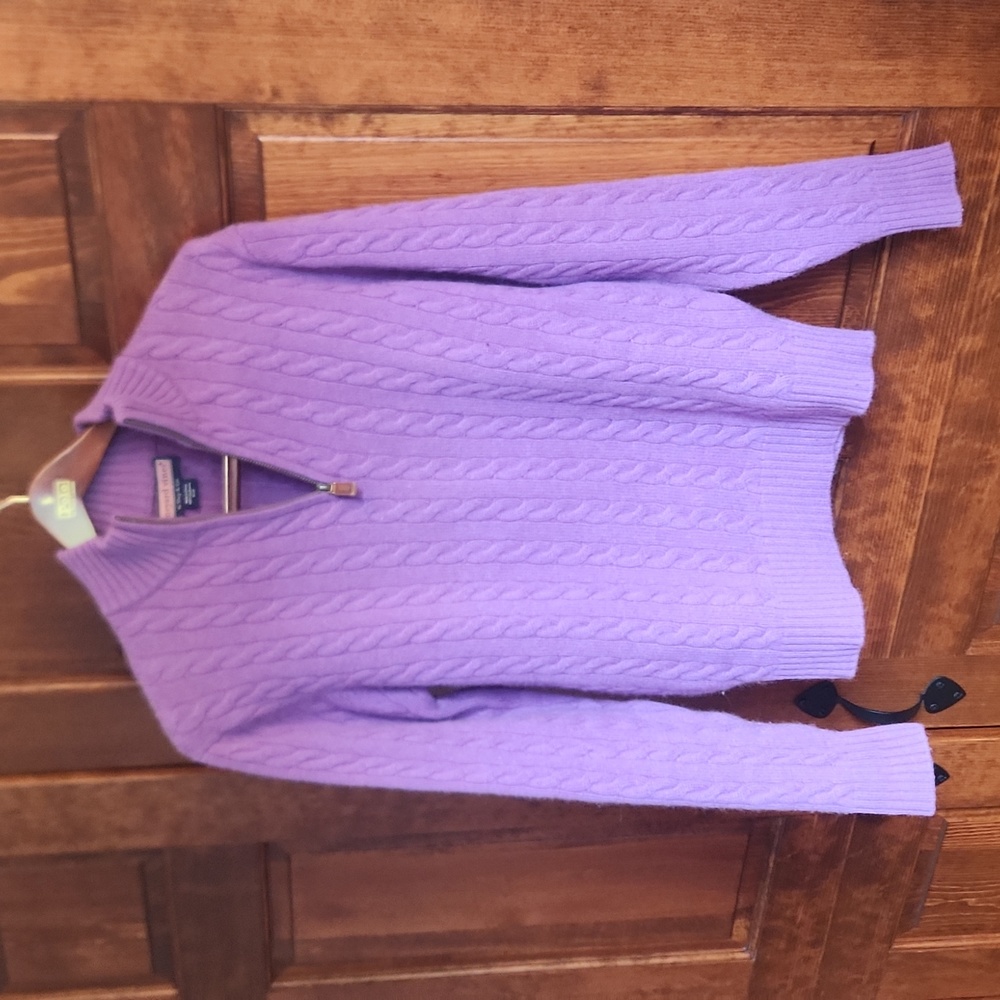 Cashmere 1/4 Zip Sweater